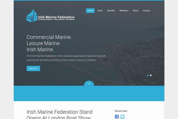 Sputnik theme site design template sample