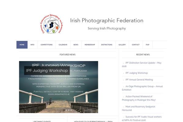 News Pro theme site design template sample