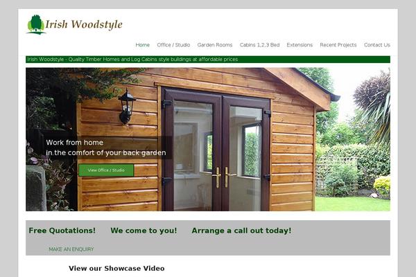 irishwoodstyle.com site used Spacious Pro