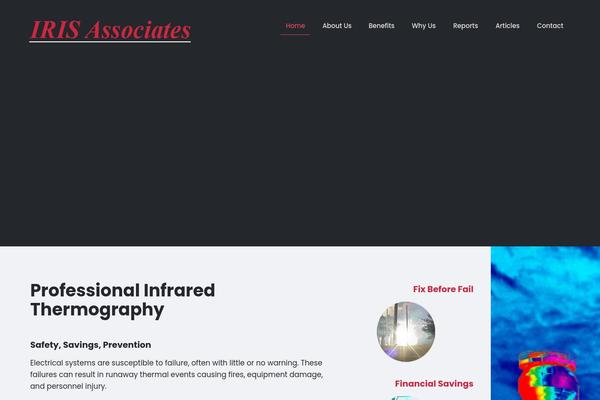 irisinfrared.com site used BeTheme Child