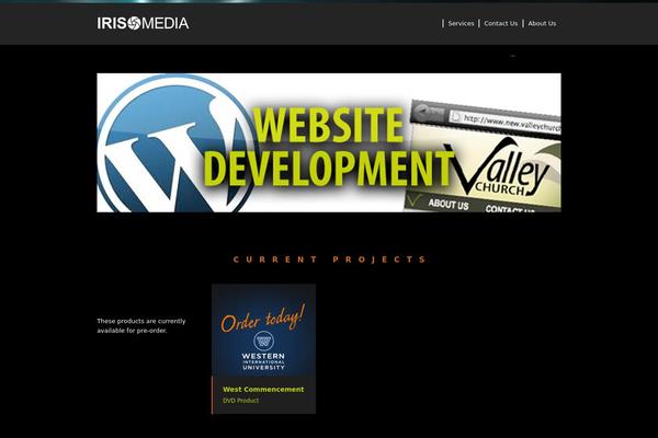 Tint theme site design template sample