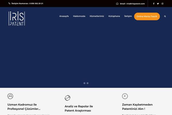 Financity theme site design template sample
