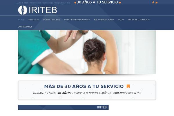 Jupiter Child theme site design template sample