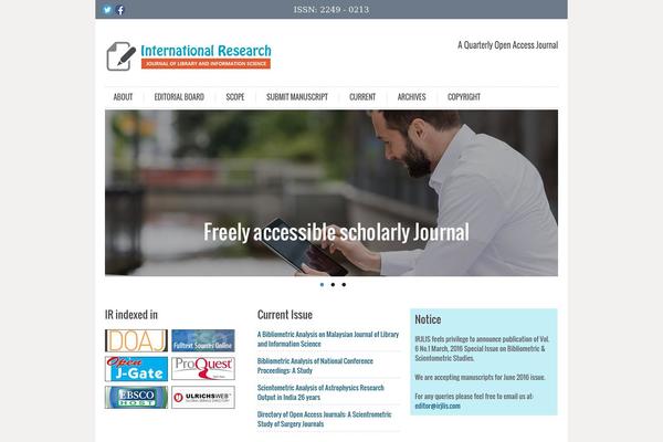 InfoWay theme site design template sample