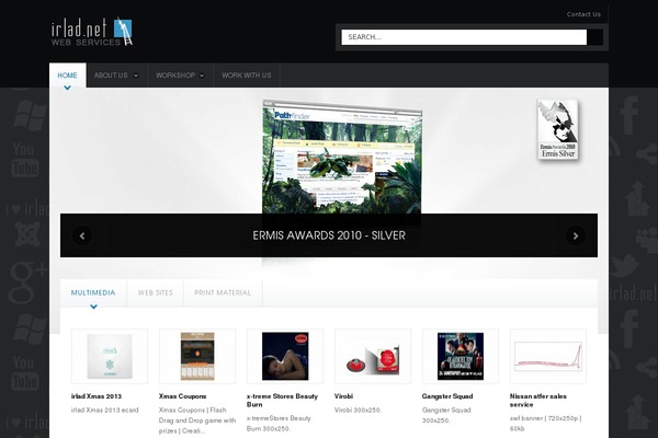 H-code theme site design template sample