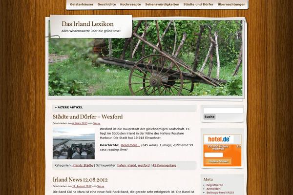 Adventure Journal theme site design template sample