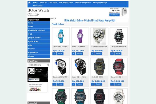 Minimarket theme site design template sample