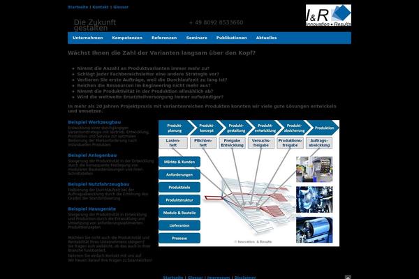 Nano2 theme site design template sample