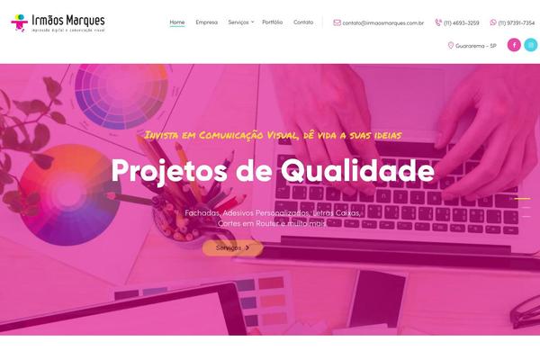 irmaosmarques.com.br site used Innovactio