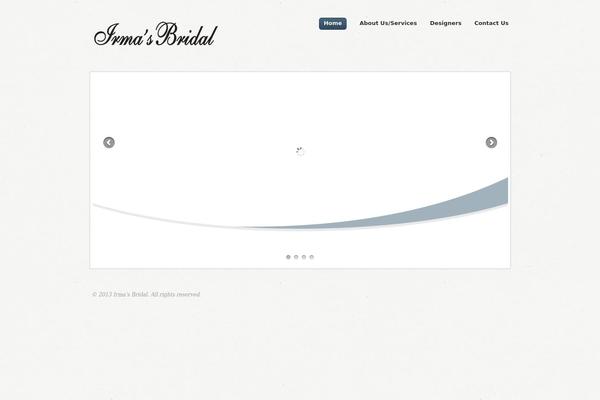 Cascadia theme site design template sample