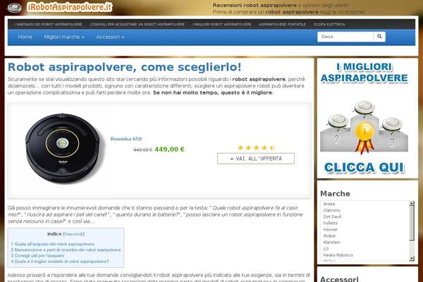 irobotaspirapolvere.it site used Isc