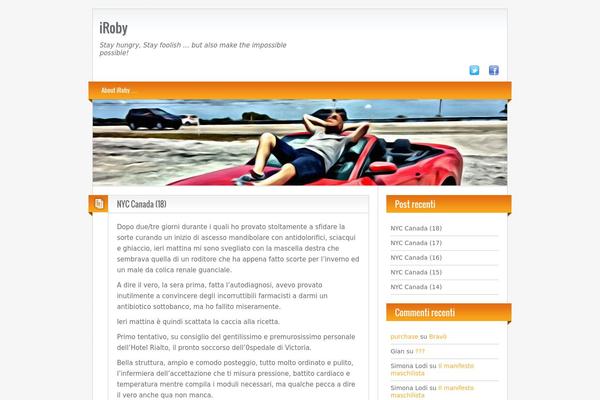 BlogoLife theme site design template sample