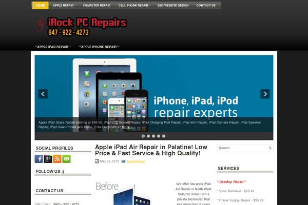 Site using Flash Gallery plugin