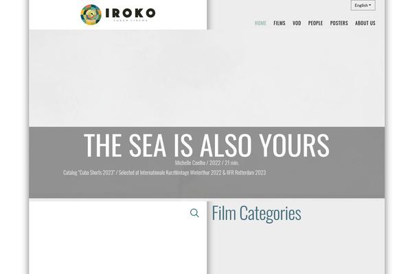 Storefront theme site design template sample