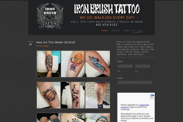 ironbrush.com site used Iron-brush-2024