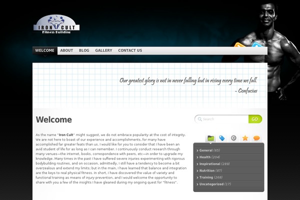 Mystique theme site design template sample