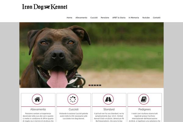 Hathor theme site design template sample