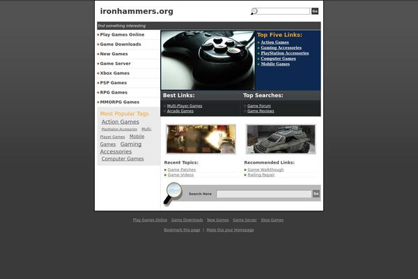 Accentbox theme site design template sample