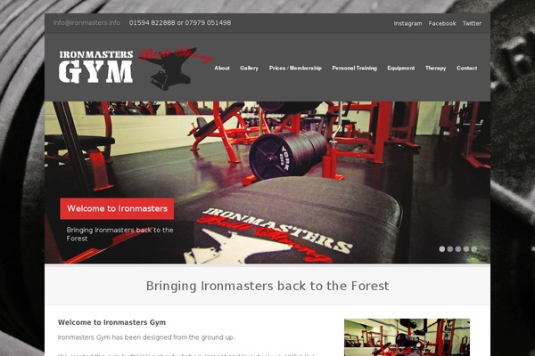 Gather theme site design template sample