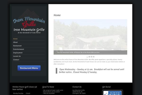 Luminescence Lite theme site design template sample