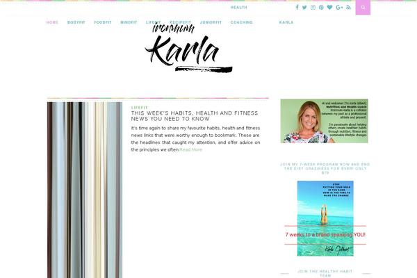 Florence theme site design template sample