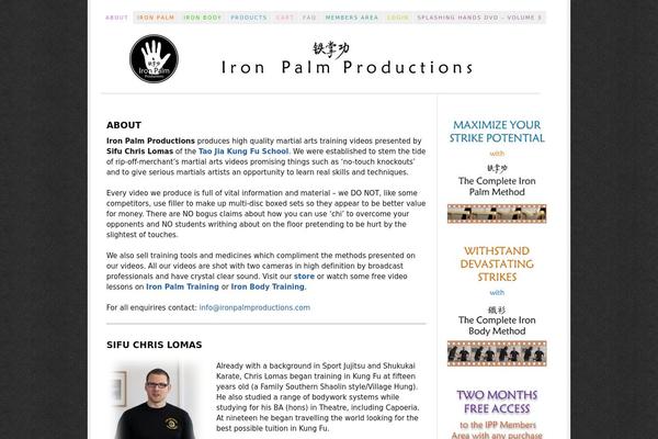 Thesis 1.8 theme site design template sample