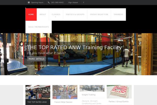 Fit Wp theme site design template sample