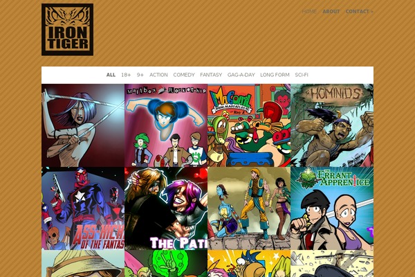 irontigercomics.com site used Flexible