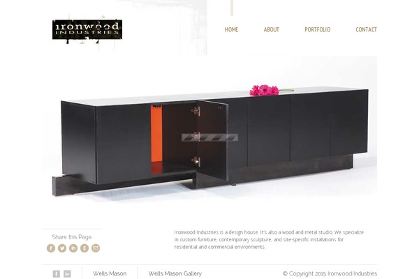 ironwoodindustries.com site used Mason