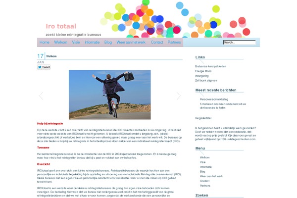 irototaal.nl site used Bubble Gum