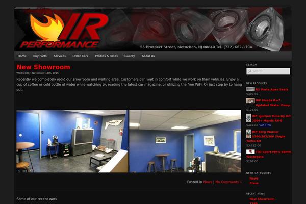 irperformance.com site used Irp