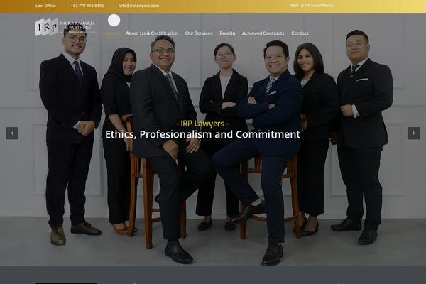 Ultra theme site design template sample