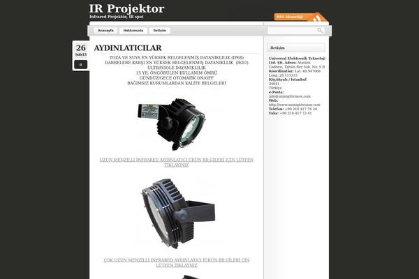 LightWord theme site design template sample