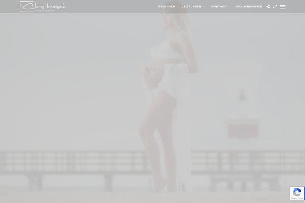Photography theme site design template sample