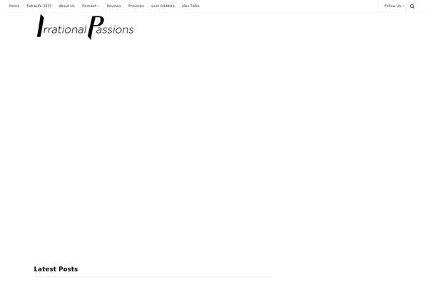 LeetPress theme site design template sample