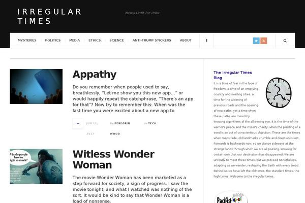 Newslay theme site design template sample