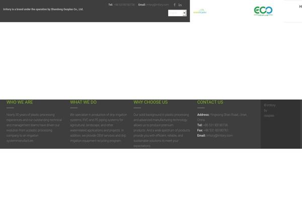 Site using Tz-feature-pack plugin