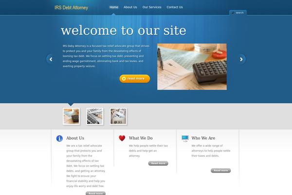 TheCorporation theme site design template sample