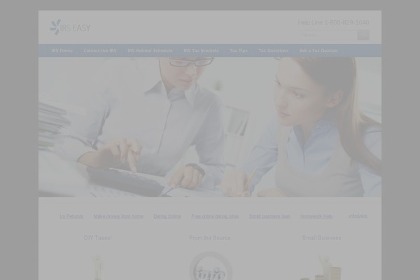 irs-easy.com site used Classy