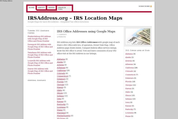Thesis 1.6 theme site design template sample