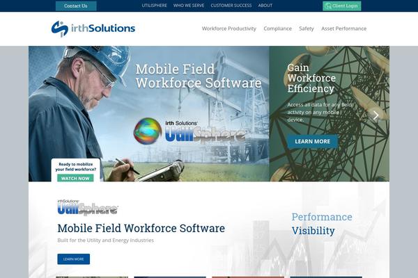 irthsolutions.com site used Irth