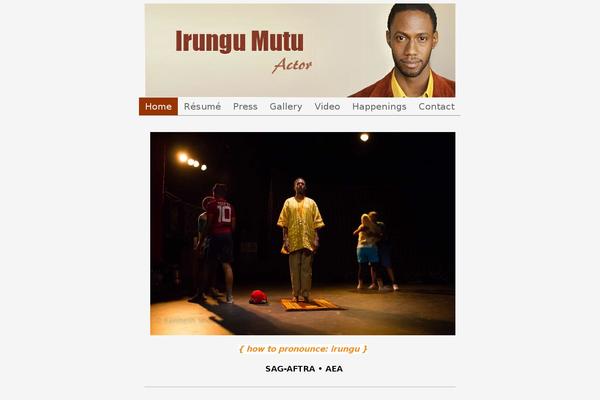 Mog theme site design template sample