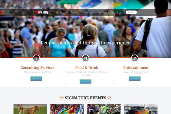Clinto theme site design template sample