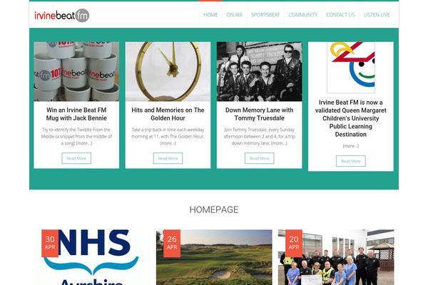 Site using AccessPress Social Share plugin