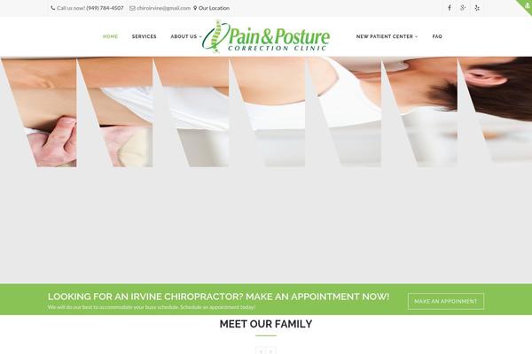 Apicona theme site design template sample