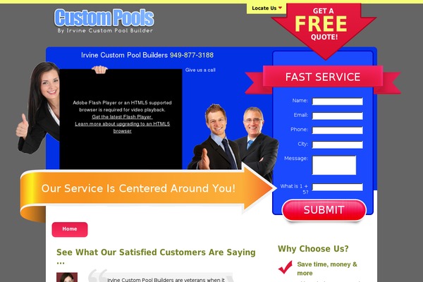 irvinecustompoolbuilder.com site used Rockstaractiontheme-v1-2