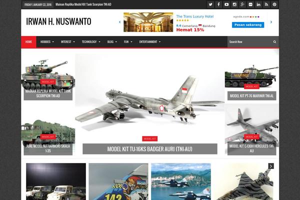 irwan.net site used Landingpress-wp