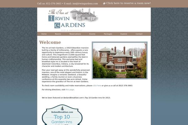irwingardens.com site used Irwin