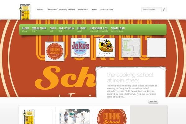 eStore theme site design template sample