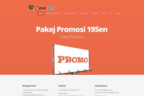 Nimble theme site design template sample